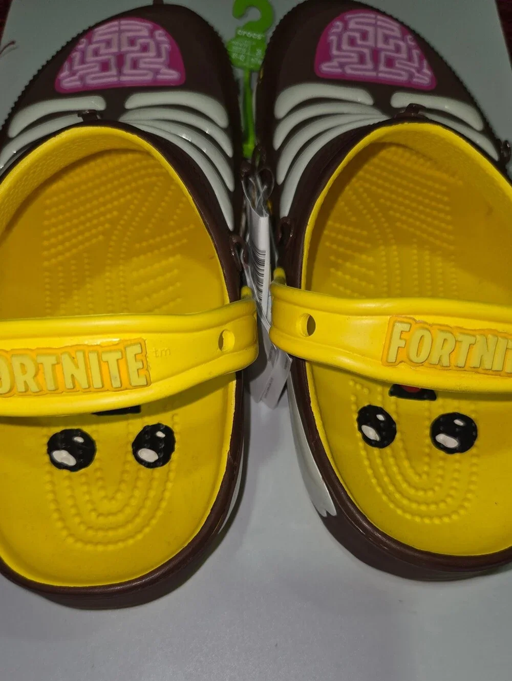 Crocs X Fortnite Classic Clog Peely Lemon Men's Size 8 Women's Size 10